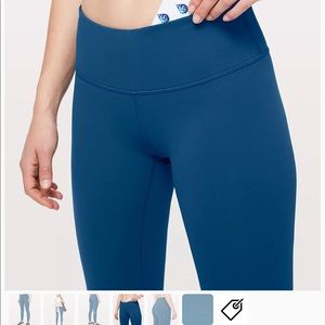 Lululemon Wunder Under 21” Crop leggings